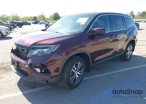 2017 Honda Pilot Ex-L из США, поврежденный, VIN 5FNYF6H65HB059040